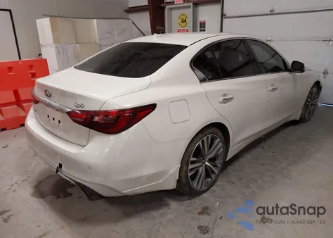 2022 Infiniti Q50 Sensory Awd from USA, damaged, VIN JN1EV7CR3NM341759